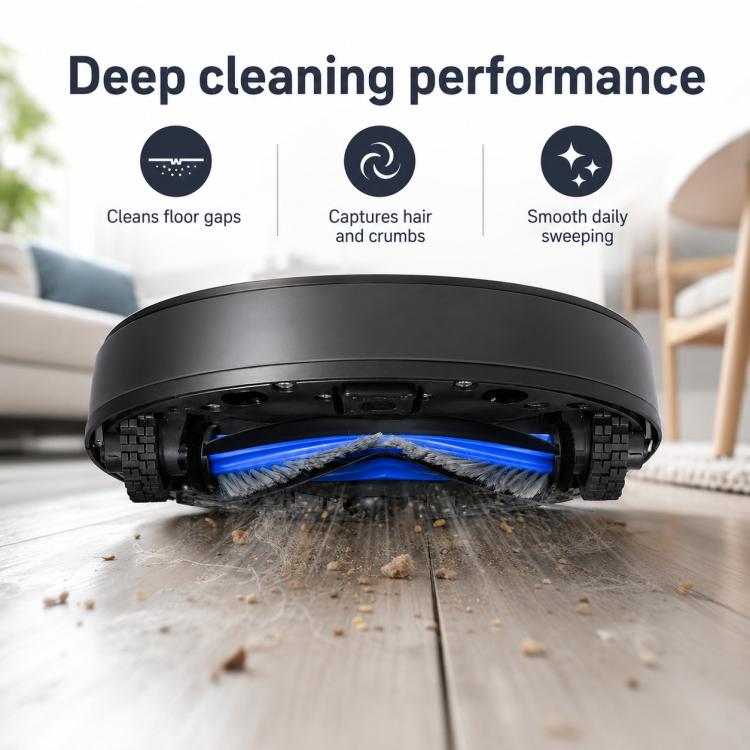 Accessori di ricambio per l'aspirapolvere robot Ecovacs DEEBOT N50 / T50S, Main Brush, Filter, Fine Mop Pad, Thick Striped Mop Pad, Dust Bag, Activated Carbon Dust Bag, Side Brush, Main Brush Cover, Dust Box