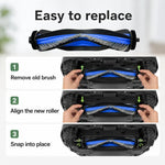 Accessori di ricambio per l'aspirapolvere robot Ecovacs DEEBOT N50 / T50S, Main Brush, Filter, Fine Mop Pad, Thick Striped Mop Pad, Dust Bag, Activated Carbon Dust Bag, Side Brush, Main Brush Cover, Dust Box