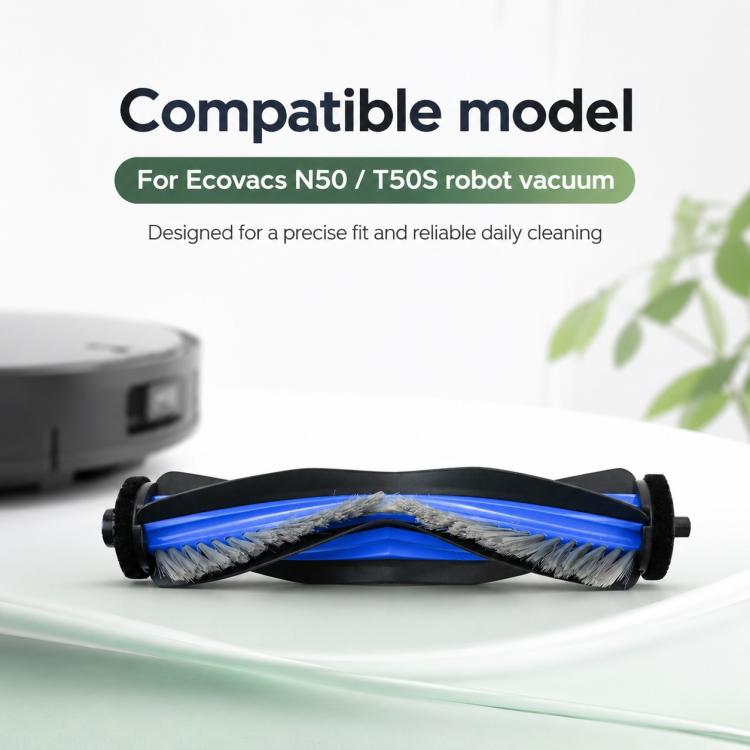 Accessori di ricambio per l'aspirapolvere robot Ecovacs DEEBOT N50 / T50S, Main Brush, Filter, Fine Mop Pad, Thick Striped Mop Pad, Dust Bag, Activated Carbon Dust Bag, Side Brush, Main Brush Cover, Dust Box