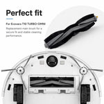 Accessori di ricambio per l'aspirapolvere robot Ecovacs DEEBOT T10 TURBO / T10 OMNI, Main Brush, White Filter+Sponge, Black Filter, Activated Carbon Filter, 2pcs White Side Brush, 2pcs Black Side Brush, Gray Mop Pad, Striped Mop Pad, Circular Mop Pad  ...