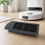 Accessori di ricambio per l'aspirapolvere robot Ecovacs DEEBOT T10 TURBO / T10 OMNI, Main Brush, White Filter+Sponge, Black Filter, Activated Carbon Filter, 2pcs White Side Brush, 2pcs Black Side Brush, Gray Mop Pad, Striped Mop Pad, Circular Mop Pad  ...