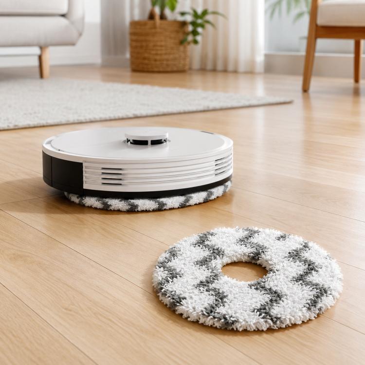 Accessori di ricambio per l'aspirapolvere robot Ecovacs DEEBOT T10 TURBO / T10 OMNI, Main Brush, White Filter+Sponge, Black Filter, Activated Carbon Filter, 2pcs White Side Brush, 2pcs Black Side Brush, Gray Mop Pad, Striped Mop Pad, Circular Mop Pad  ...