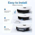 Accessori di ricambio per l'aspirapolvere robot Ecovacs DEEBOT T30 / T30 Pro / T30 Max, Dust Box, Main Brush Cover, Mop Pad Holder