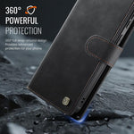 Custodia magnetica per telefono AutSpace A05 2 in 1 con texture effetto vitello retrò e MagSafe., For Galaxy A57 5G