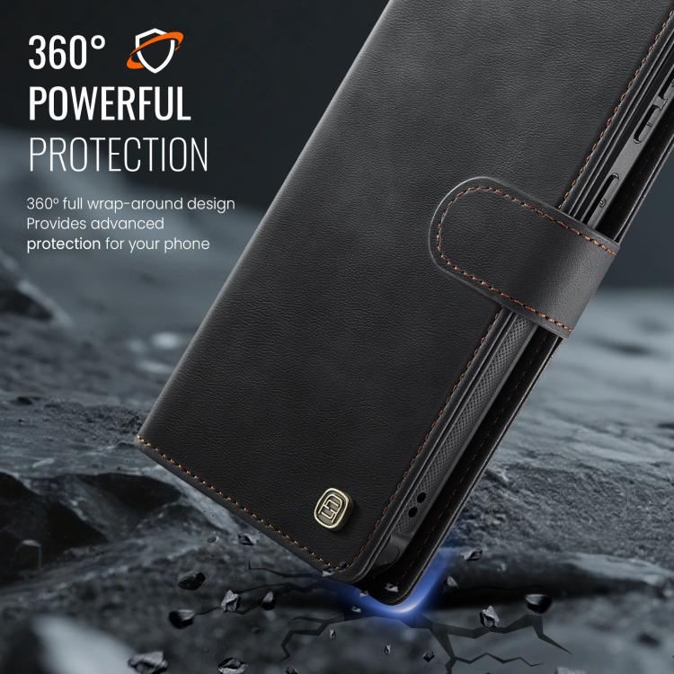 Custodia magnetica per telefono AutSpace A05 2 in 1 con texture effetto vitello retrò e MagSafe., For Galaxy A57 5G