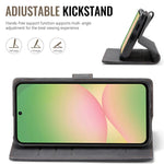 Custodia magnetica per telefono AutSpace A05 2 in 1 con texture effetto vitello retrò e MagSafe., For Galaxy A57 5G