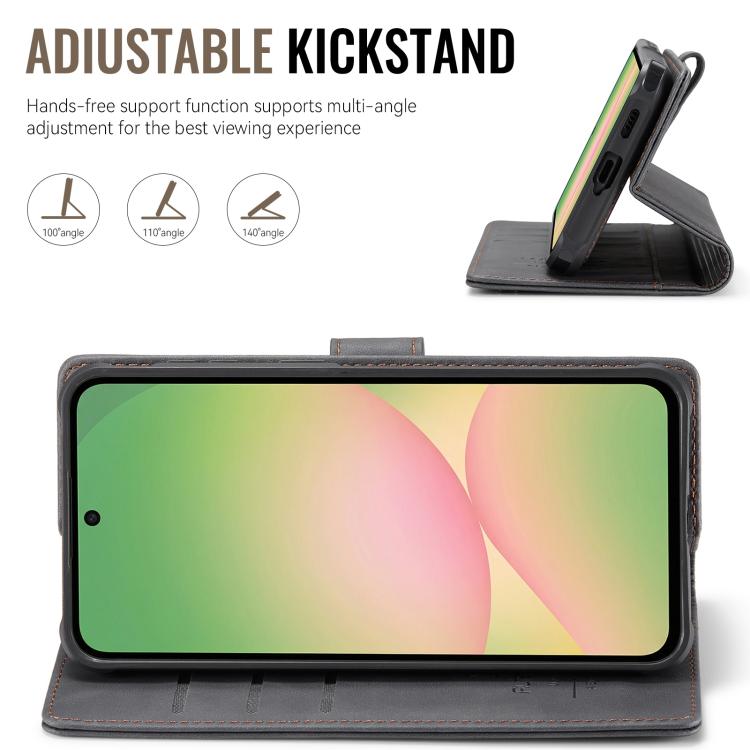 Custodia magnetica per telefono AutSpace A05 2 in 1 con texture effetto vitello retrò e MagSafe., For Galaxy A57 5G