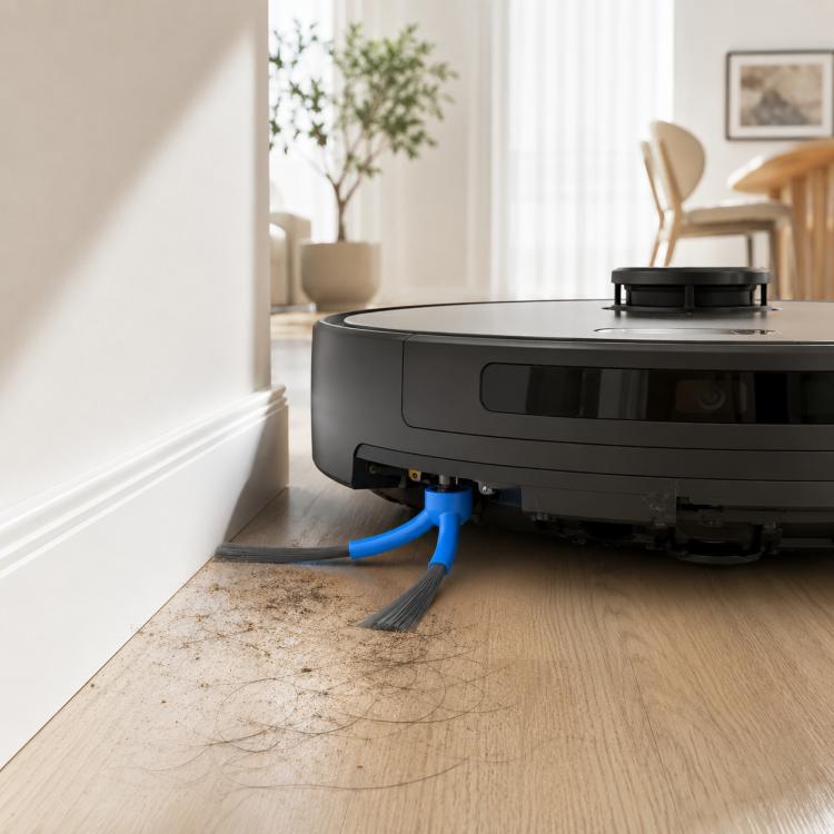 Accessori di ricambio per l'aspirapolvere robot Ecovacs DEEBOT T80 / X8 Pro OMNI, Side Brush, Roller Mop, Striped Roller Mop, Blue Striped Roller Mop, Activated Carbon Filter, Filter