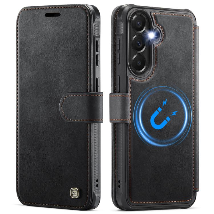 Custodia per telefono AutSpace A15 con chiusura magnetica retrò in ecopelle., For Galaxy A57 5G, For Galaxy A37 5G