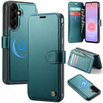 Custodia per telefono AutSpace A15 con chiusura magnetica retrò in ecopelle., For Galaxy A57 5G, For Galaxy A37 5G