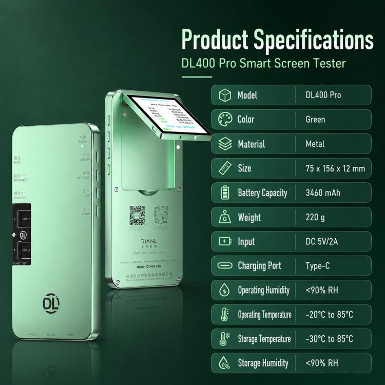 DL400 Pro iTestBox Display Touch Multi-Function Tester Set per Xiaomi, For Xiaomi