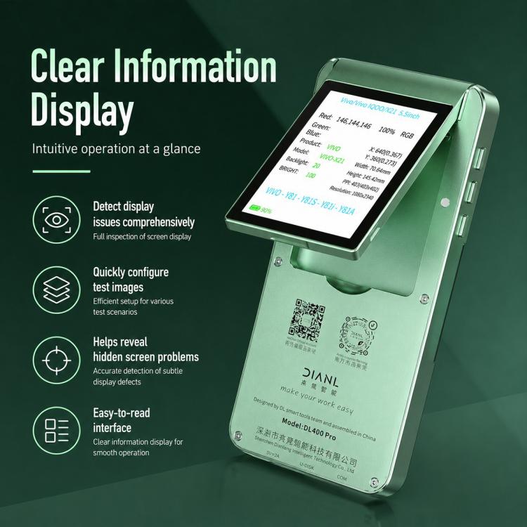 DL400 Pro iTestBox Display Touch Multi-Function Tester Set per Xiaomi, For Xiaomi
