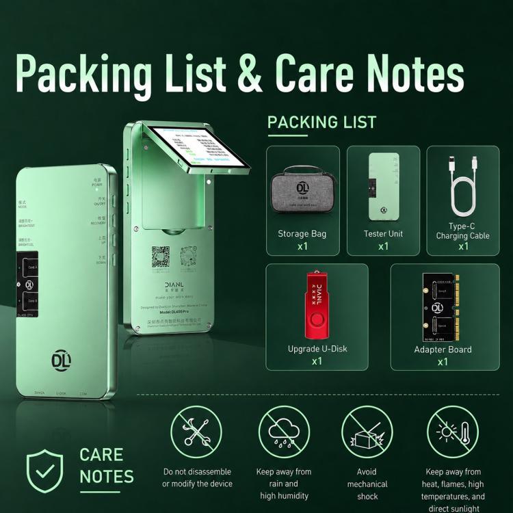 DL400 Pro iTestBox Display Touch Multi-Function Tester Set per Xiaomi, For Xiaomi