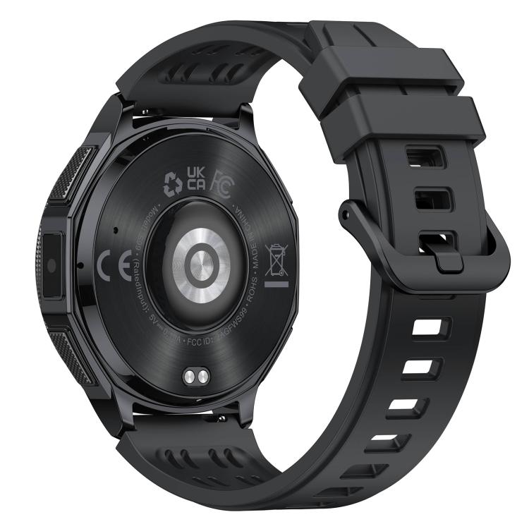 Smartwatch sportivo GPS S99 da 1,43 pollici, con supporto per chiamate Bluetooth, monitoraggio della frequenza cardiaca, dell'ossigeno nel sangue e del sonno.