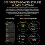Smartwatch sportivo GPS S99 da 1,43 pollici, con supporto per chiamate Bluetooth, monitoraggio della frequenza cardiaca, dell'ossigeno nel sangue e del sonno.