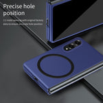 Custodia per telefono magnetica antiurto con effetto pelle, For Galaxy Z Fold8 5G