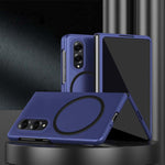 Custodia per telefono magnetica antiurto con effetto pelle, For Galaxy Z Fold8 5G