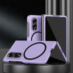 Custodia per telefono magnetica antiurto con effetto pelle, For Galaxy Z Fold8 5G