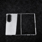 Custodia per telefono in PC trasparente ad alta definizione a due strati, For Galaxy Z Fold8 5G, For Galaxy Z Fold8 Ultra 5G, For Galaxy Z Flip8 5G