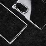 Custodia per telefono in PC trasparente ad alta definizione a due strati, For Galaxy Z Fold8 5G, For Galaxy Z Fold8 Ultra 5G, For Galaxy Z Flip8 5G