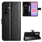 Custodia per telefono in ecopelle con texture Crazy Horse in stile retrò., For Galaxy A57 5G, For Galaxy A37 5G, For Galaxy A27 5G