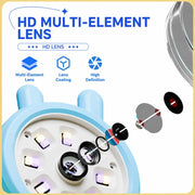 Lente d'ingrandimento intelligente portatile per bambini V37 200X con schermo IPS da 2 pollici.
