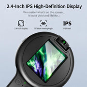 Lente d'ingrandimento intelligente portatile V5 500X con schermo IPS da 2,4 pollici