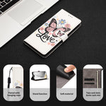 CH002 Custodia per telefono in pelle vegana con fibbia e disegno colorato, For iPhone XR, For iPhone XS Max, For iPhone 8 Plus / 7 Plus