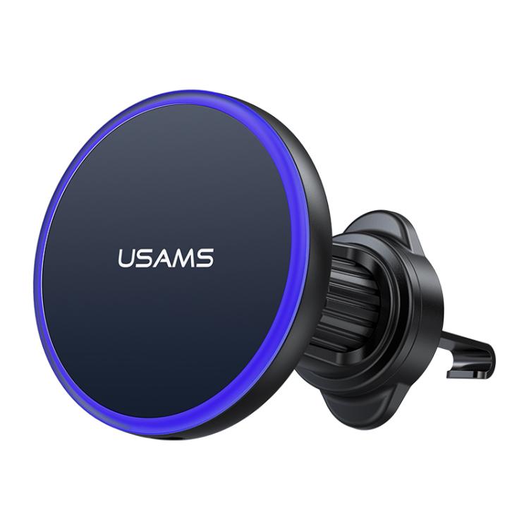 Supporto auto con ricarica wireless magnetica 15W per smartphone