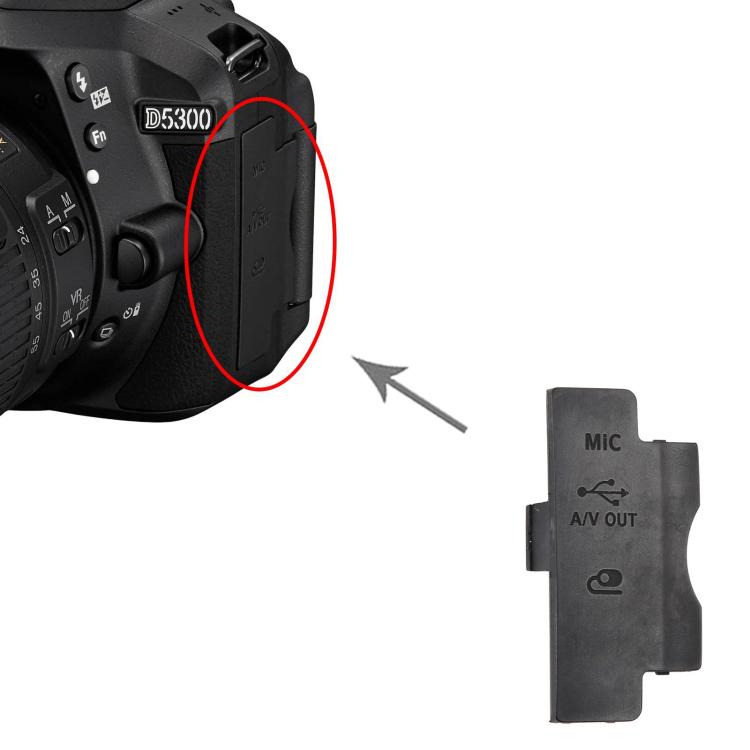 Coperchio USB, For Nikon D5300