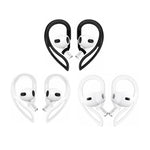 XDcase 3 paia di ganci auricolari sportivi antiscivolo in gomma morbida, For AirPods 3/2/1 & Pro 3/2/1