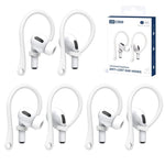 XDcase 3 paia di ganci auricolari sportivi antiscivolo in gomma morbida, For AirPods / Galaxy Buds