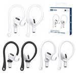 XDcase 3 paia di ganci auricolari sportivi antiscivolo in gomma morbida, For AirPods / Galaxy Buds