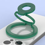 Supporto magnetico per telefono con fibbia ad anello girevole a 360 gradi, dal design colorato e multifunzionale.