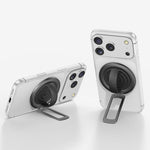 Supporto magnetico girevole per telefono con fibbia ad anello in silicone liquido