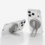 Supporto magnetico girevole per telefono con fibbia ad anello in silicone liquido