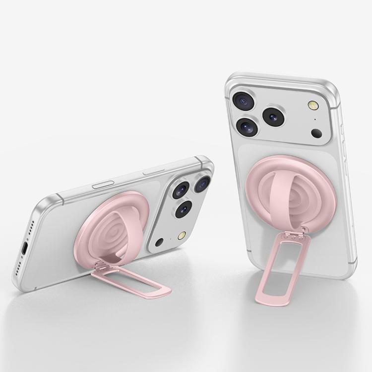 Supporto magnetico girevole per telefono con fibbia ad anello in silicone liquido