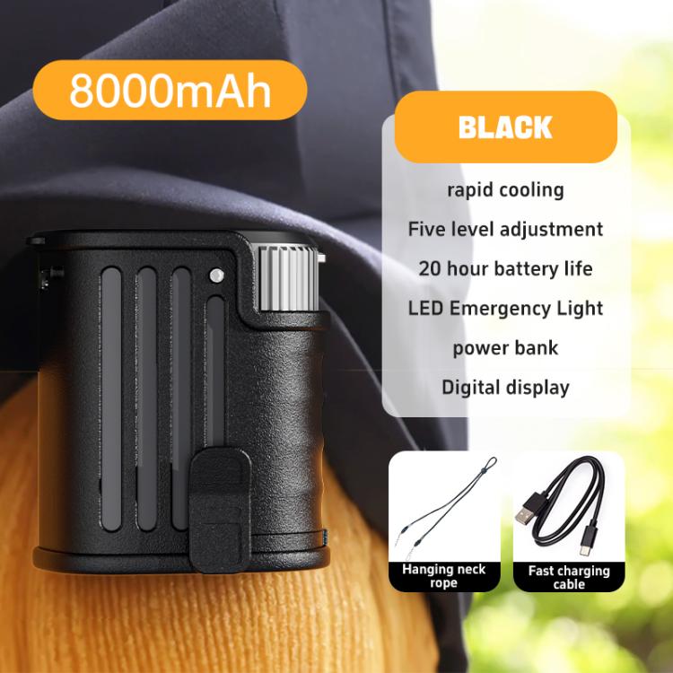 DSF110 High Speed ??Motor Waist Fan with LED Light