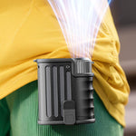 DSF110 High Speed ??Motor Waist Fan with LED Light
