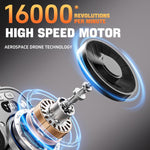 DSF110 High Speed ??Motor Waist Fan with LED Light