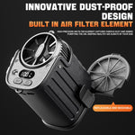 DSF110 High Speed ??Motor Waist Fan with LED Light