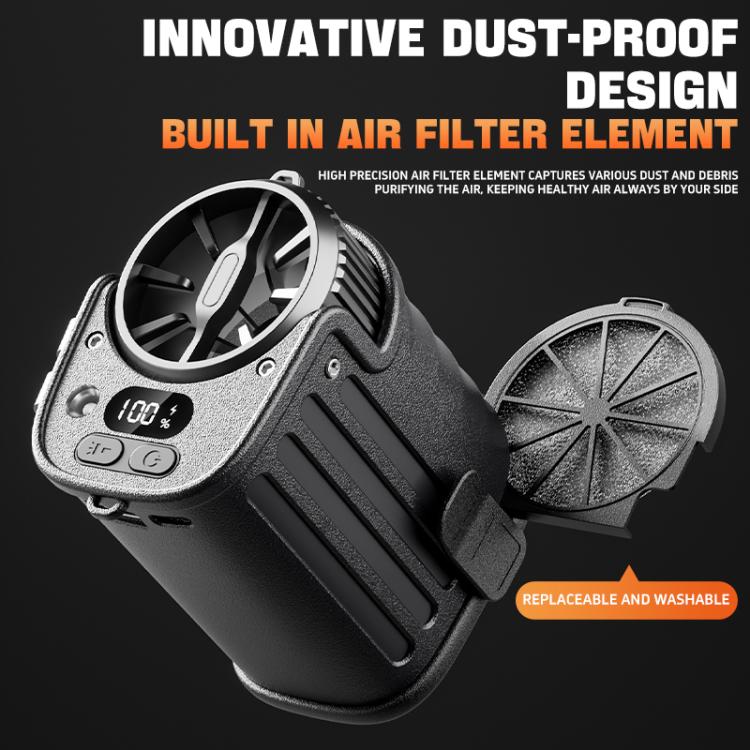 DSF110 High Speed ??Motor Waist Fan with LED Light