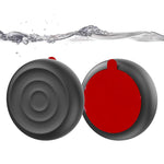 Cover protettiva in silicone adesivo impermeabile con foro laterale e texture a onda., For AirTag 2nd Gen / AirTag 1st Gen
