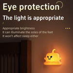 ZHL002 Luce notturna in silicone a forma di zucca fantasma