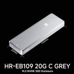 Thermalright HR-EB109 box esterno per SSD M.2 NVMe 20 Gbps