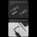 Thermalright HR-EB115 Custodia M.2 NVMe SSD USB 3.2 Gen2