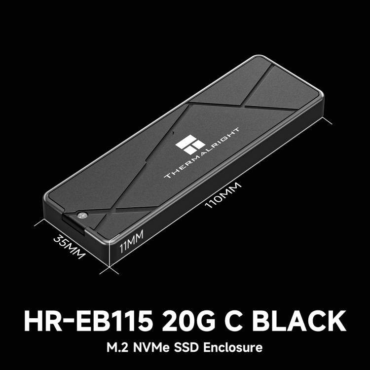 Thermalright HR-EB115 Custodia M.2 NVMe SSD USB 3.2 Gen2
