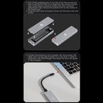 Thermalright HR-EB115 Custodia M.2 NVMe SSD USB 3.2 Gen2