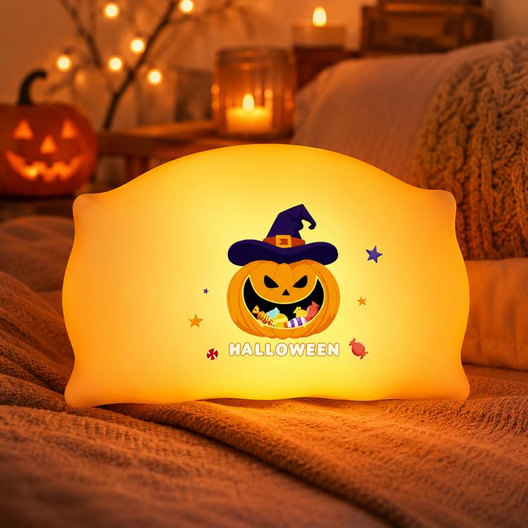 ZHL001W Cuscino di Halloween con luce notturna in silicone