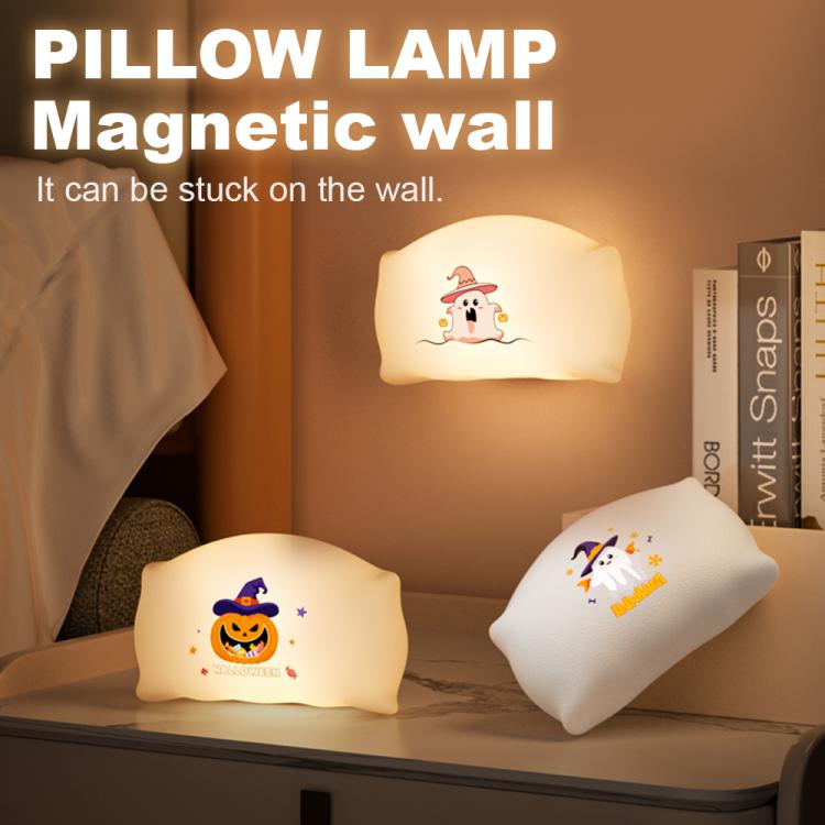 ZHL001W Cuscino di Halloween con luce notturna in silicone